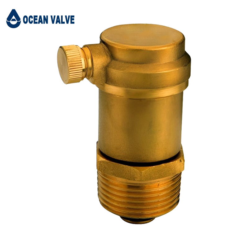 Brass Automatic Exhaust Valve Air High Temperature Air Vent Valve