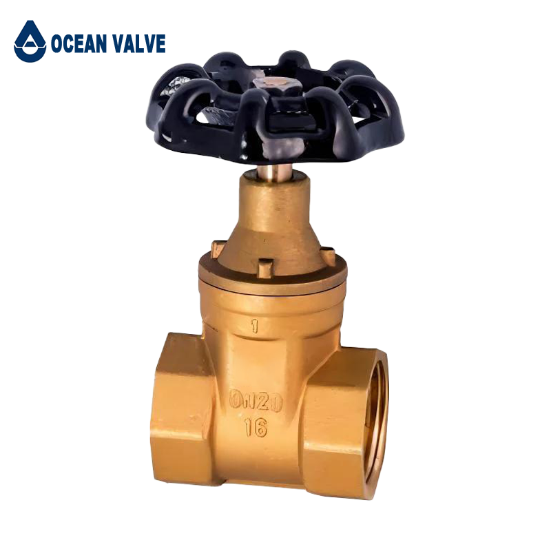 Professional Manufacturer Best New Type Non-Rising Stem Brass Gate Valve with Handle