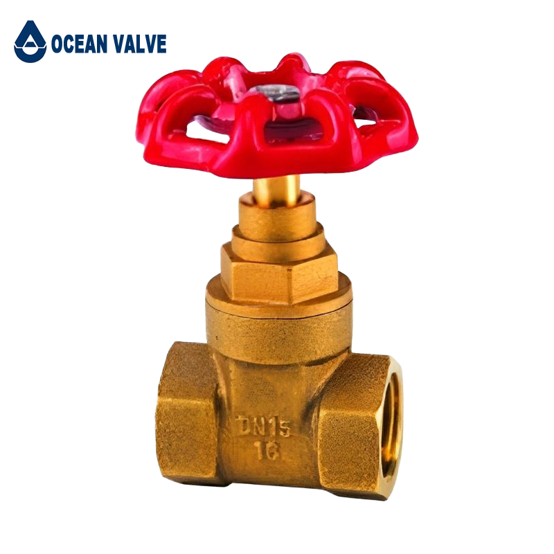 Manual Brass Stem New Design O-Ring Brass Gate Valve