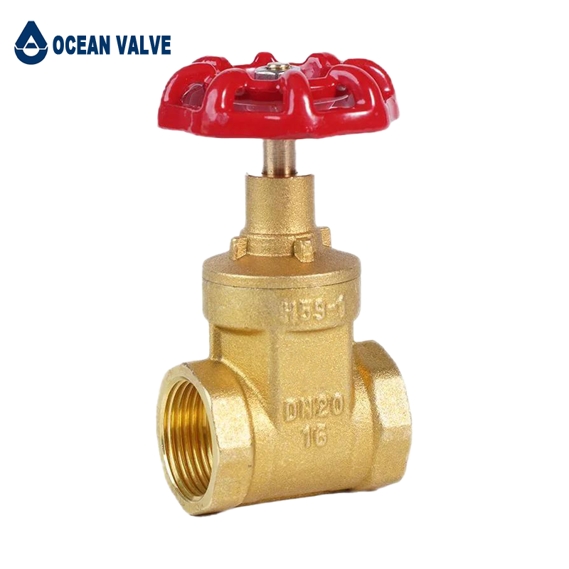 Brass Globe Valve Threaded Have Long Life Cycle