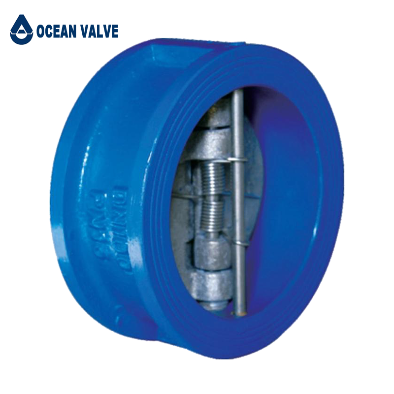 Ductile Iron Automatic Wafer Type Butterfly Check Valve