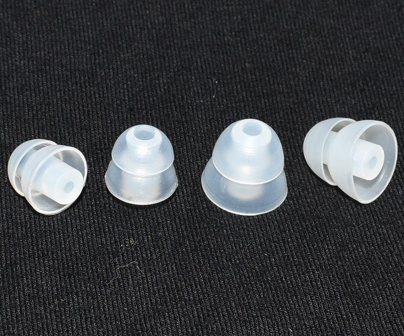 Dual Flange Silicone Eartip