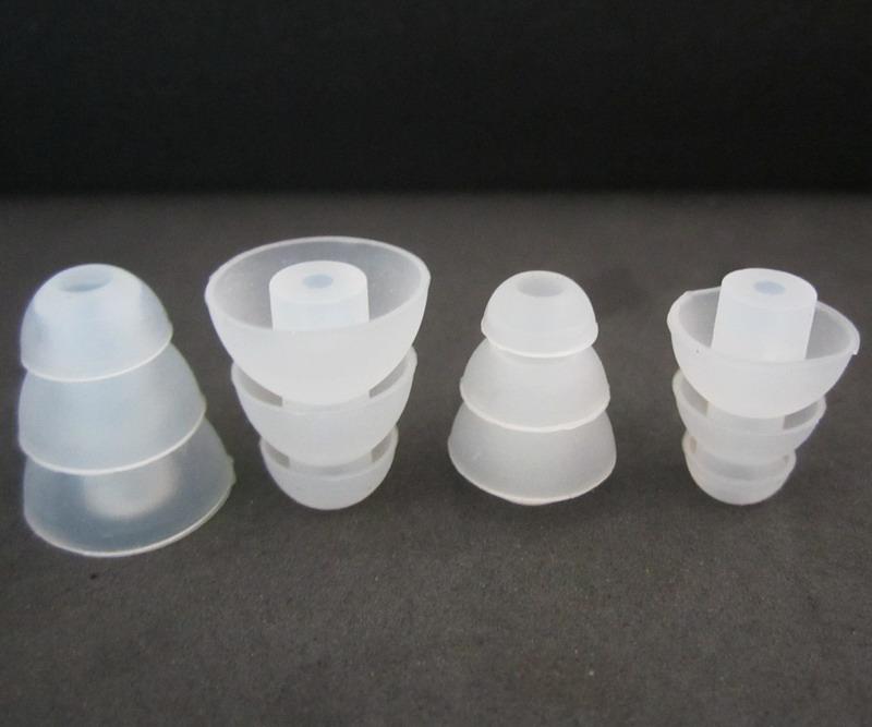Triple Flange Silicone Eartip