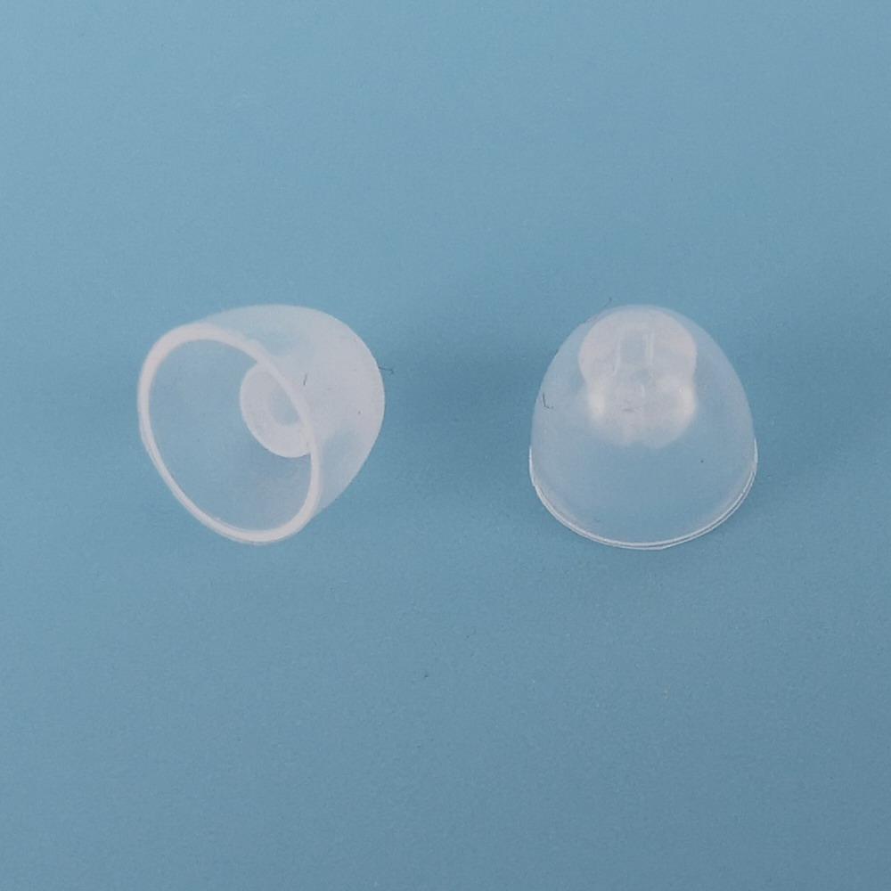 Silicone hearing aid dome