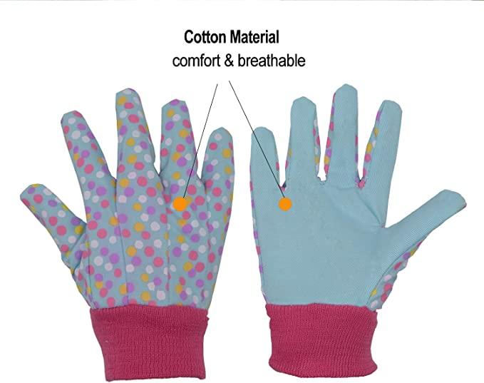 509394 Kids cotton Gardening gloves (4)