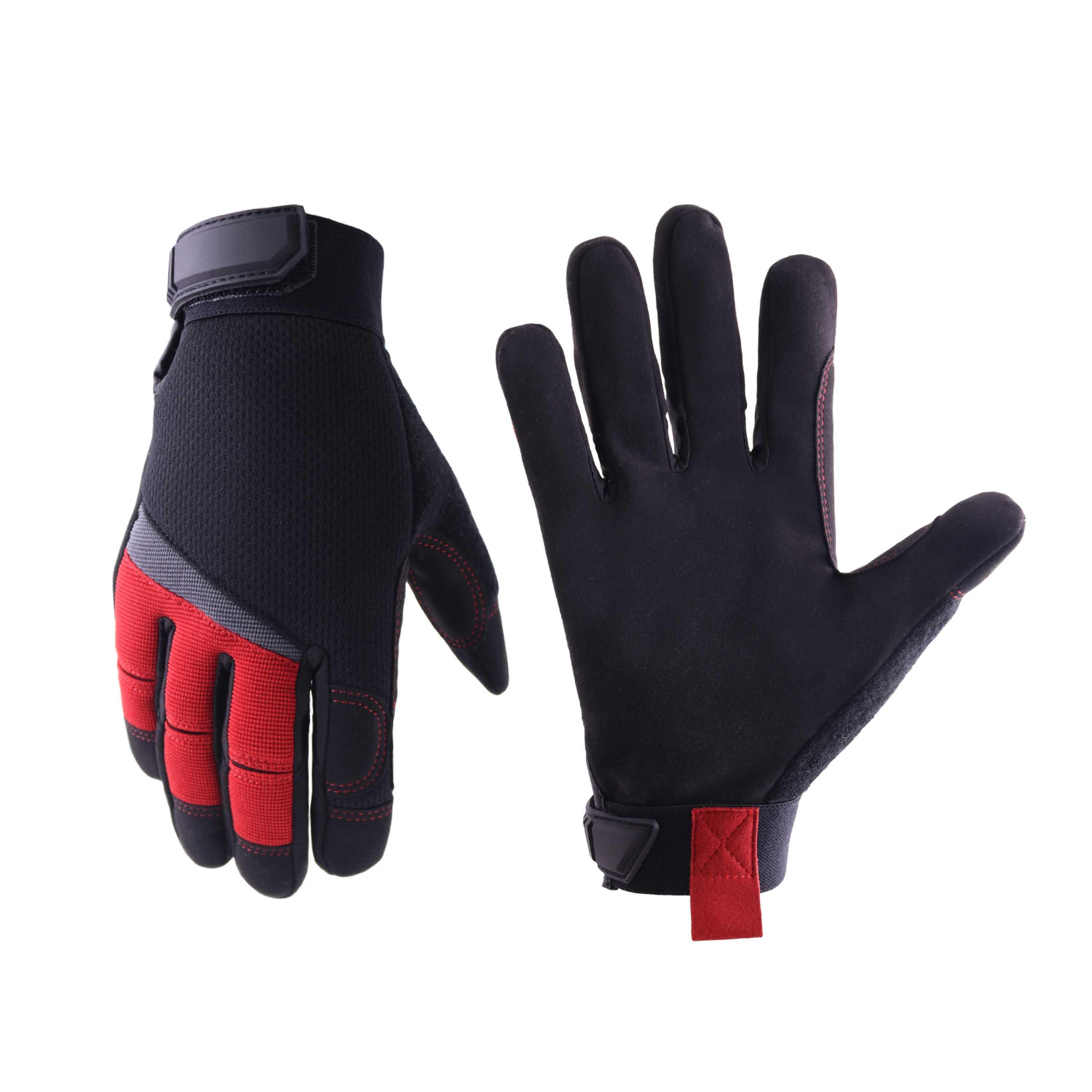 PRI Custom Lightweight flexible abrasive resistance touchscreen anti-slip Light work gloves mechanic safety 6206
