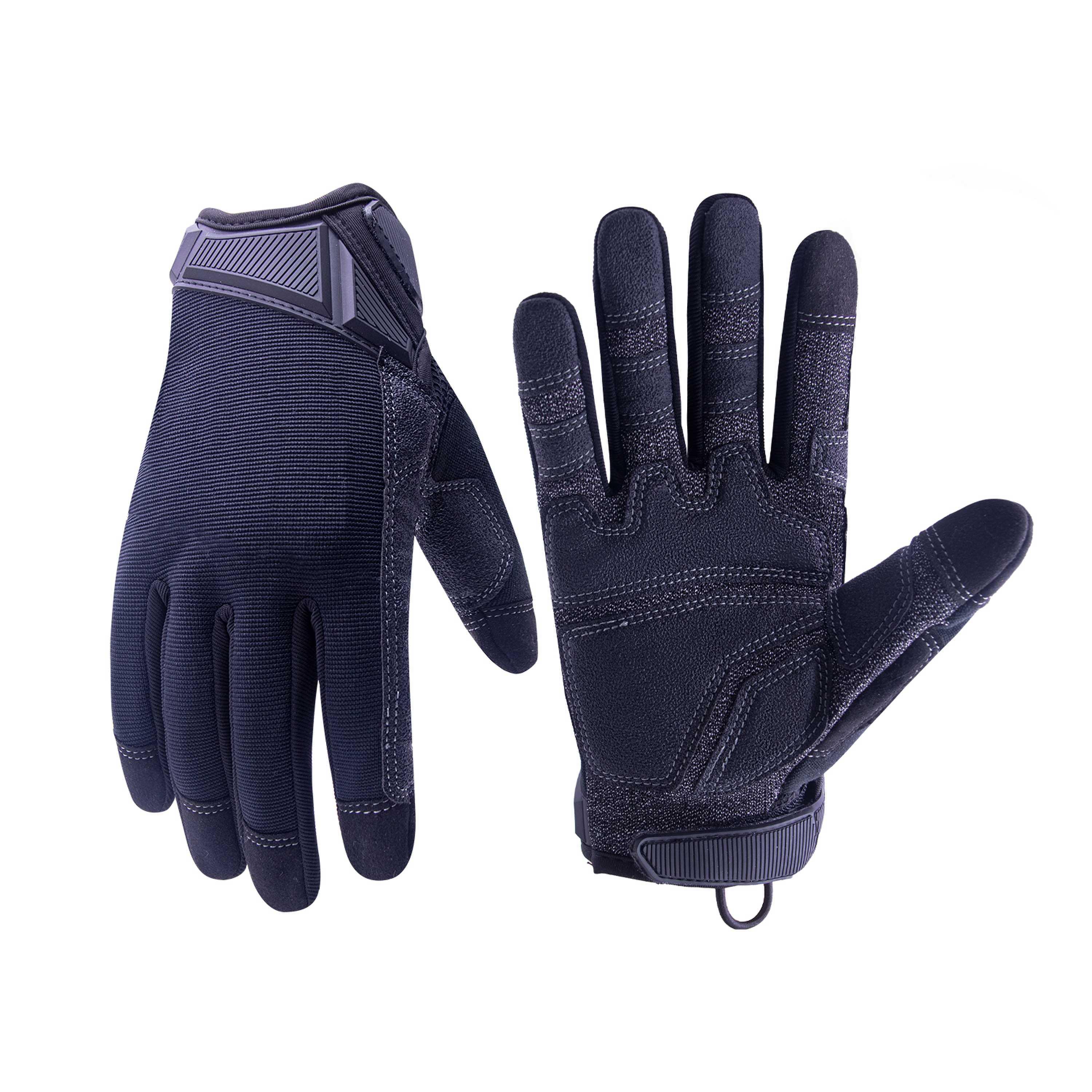 6189 PRI custom logo HPPE cut level 5 palm uwrist cuff TPR puller indestructible tactical work gloves
