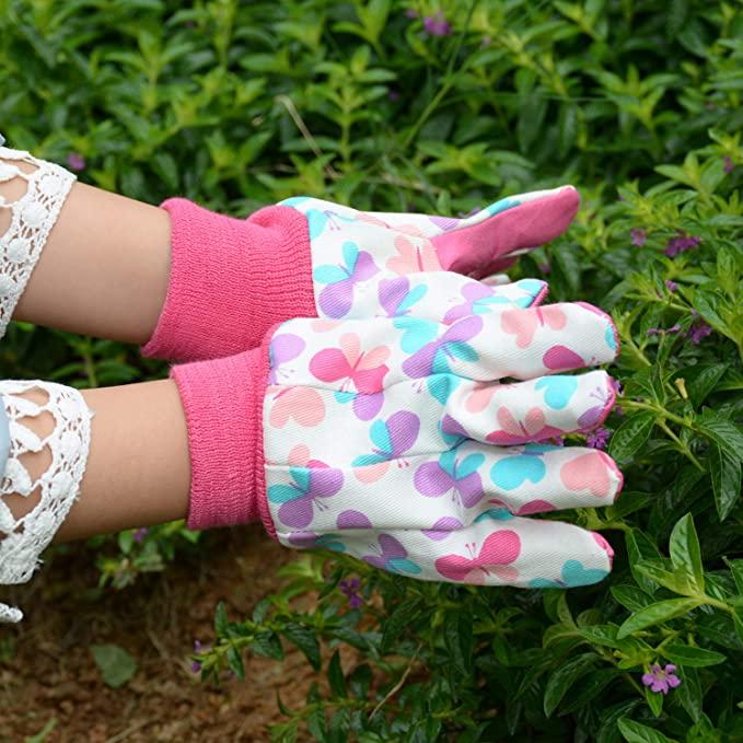 509394 Kids cotton Gardening gloves (5)
