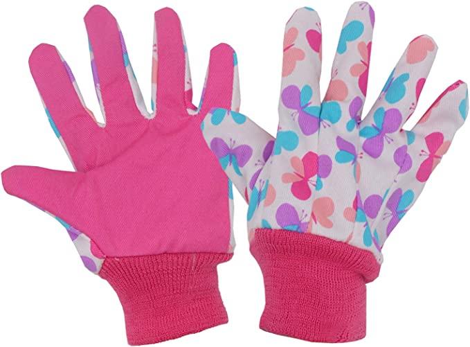 509394 Kids cotton Gardening gloves (7)