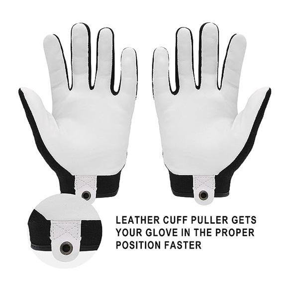 Goatskin Leather Work Gloves for Men & Women 6224 (5)