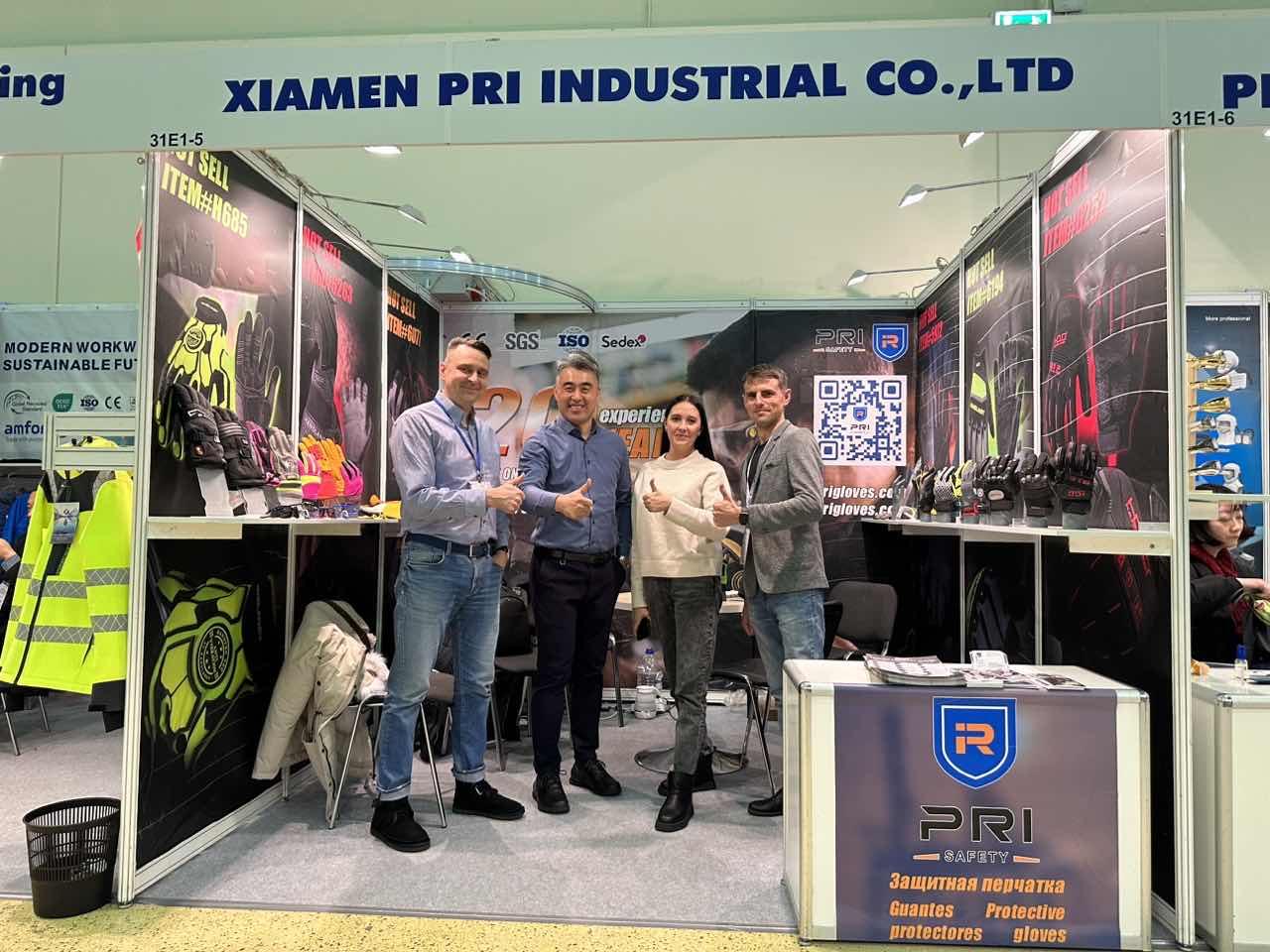 PRISAFETY Shines at BIOT Labor Protection Exhibition in Moscow