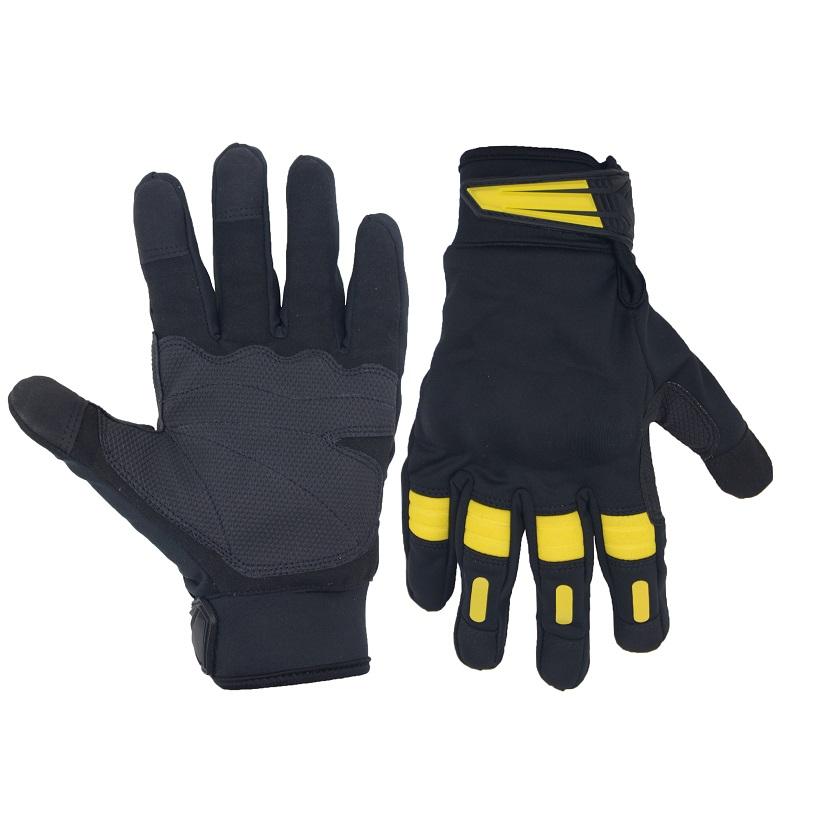 6054 PRISAFETY Hard Knuckle Full Finger Warm Winter bike Riding Sports Custom Touch Screen Riding Motorcycle Other Gloves