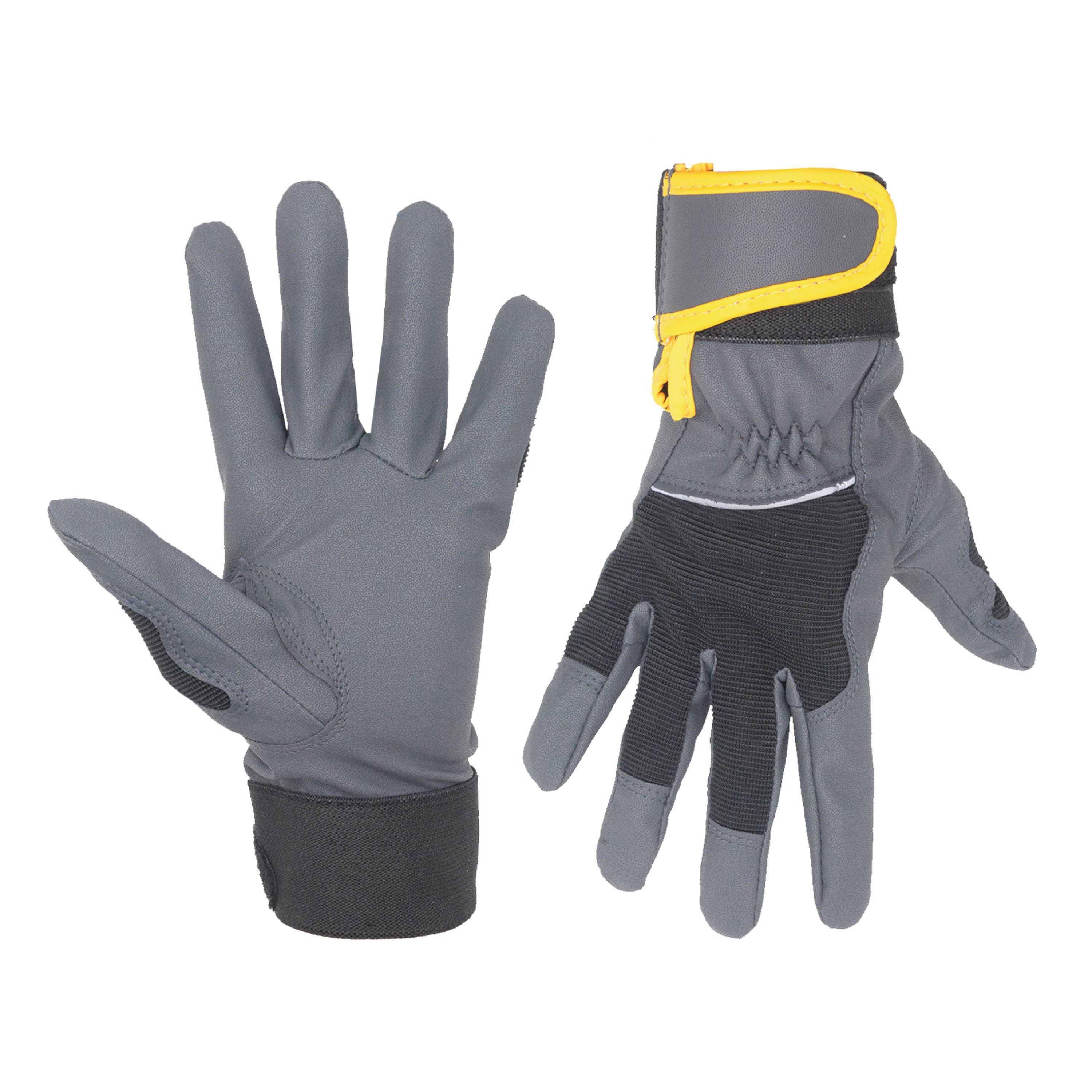 6098 PRISAFETY PU Grip Palm General Purpose Outdoor Work Sports Construction Industrial Safety Gloves