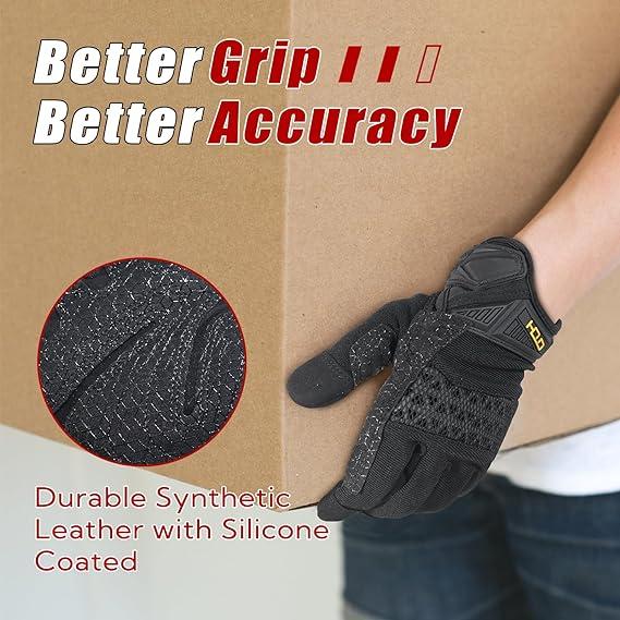 Touchscreen Utility Mechanics Gloves for All-Purpose 6253 (6)
