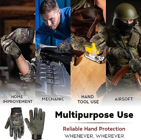 6254 Touchscreen Multi-Purpose Use Tactical Gloves (6)
