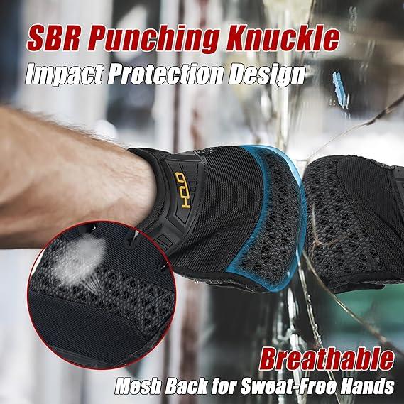 Touchscreen Utility Mechanics Gloves for All-Purpose 6253 (2)