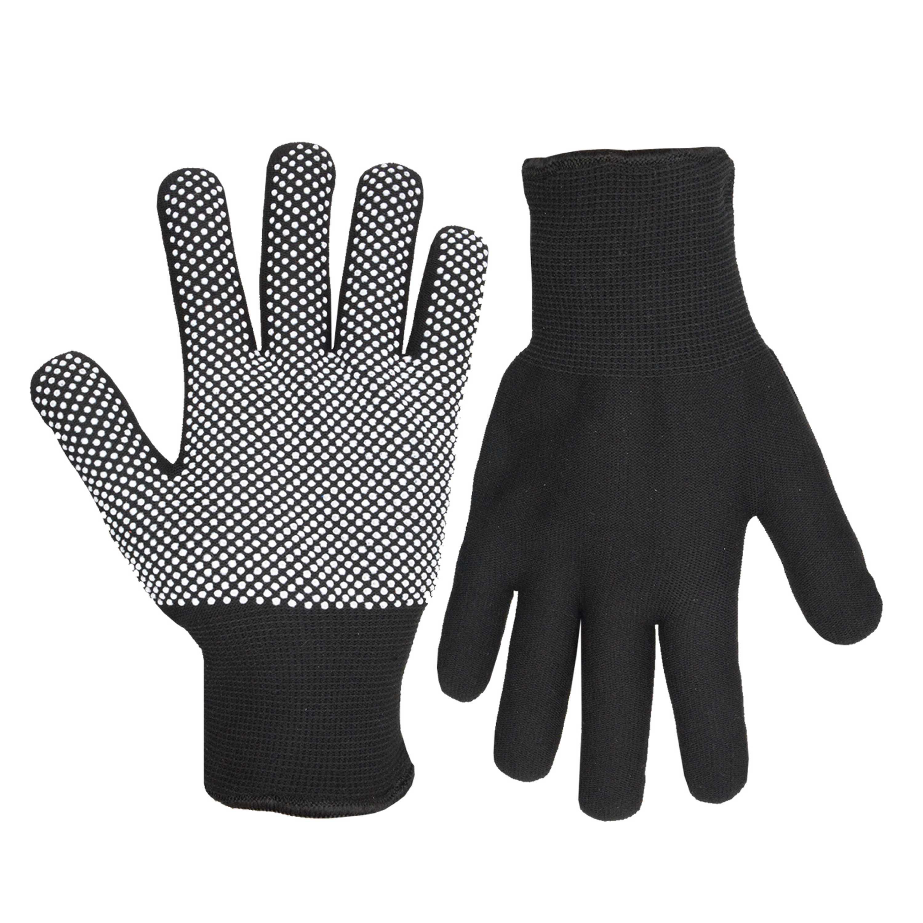 1122 PRISAFETY Outdoor Thermal Winter Work Gloves Warm Lining Anti-slip Dotted Ski Winter Cotton Gym Gloves, Weight Lifting Gloves