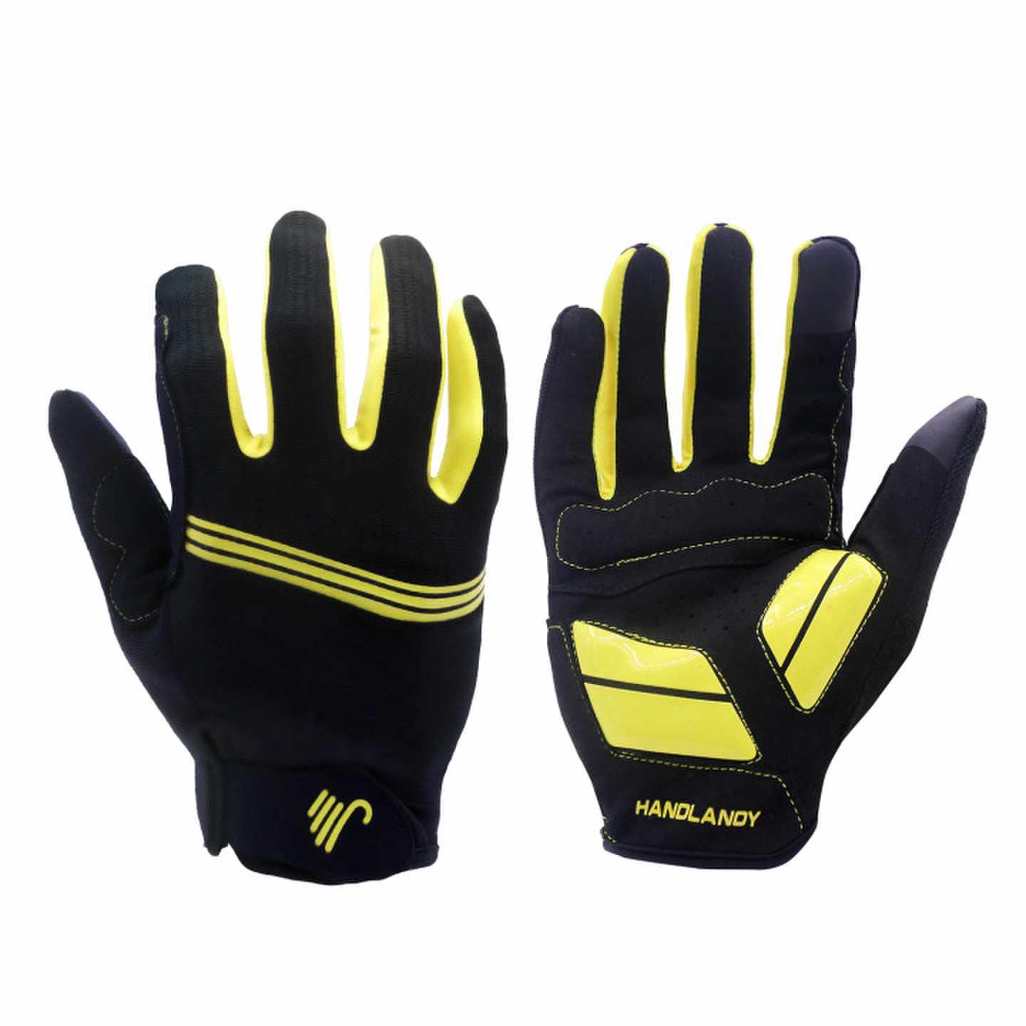 S696 PRISAFETY Mountain Bike sport racing riding Full Finger Workout Shock-Absorbing MTB Gloves Road Bicycle Gloves