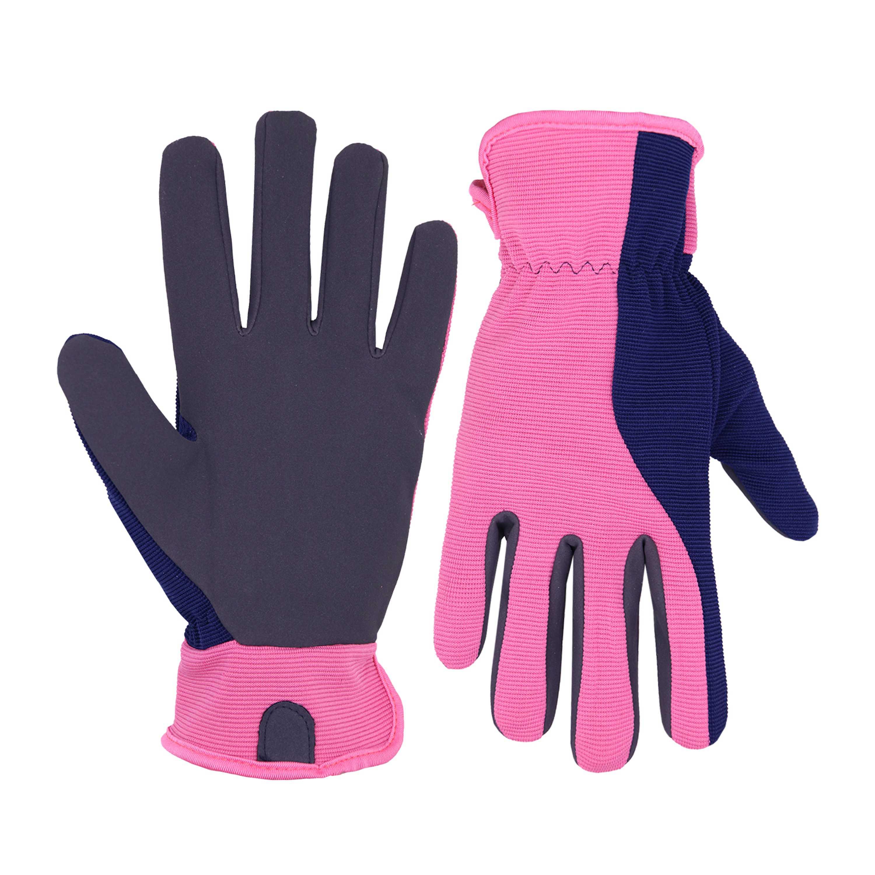 3110 PRISAFETY Light Duty Mechanic Yard Automotive leather driving Repair Garden Working Safety Gloves for Ladies