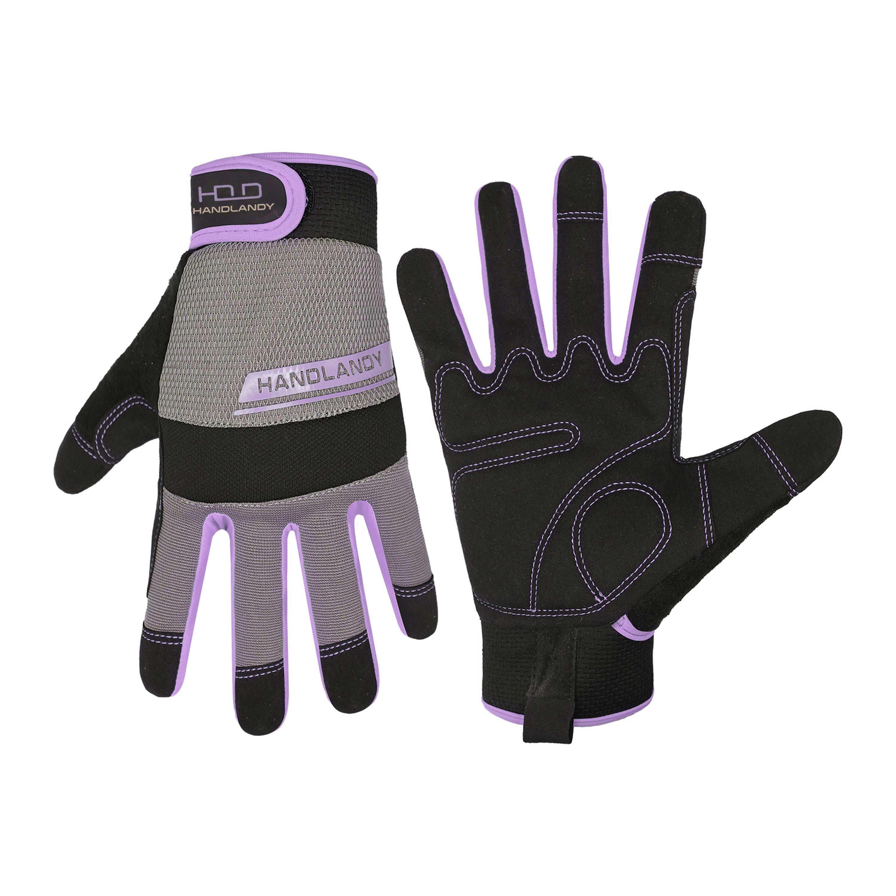 6035VL PRISAFETY Womens Work Gloves Mens Work Gloves Touch Screen,Thin Mechanic Working Gloves Lightweight