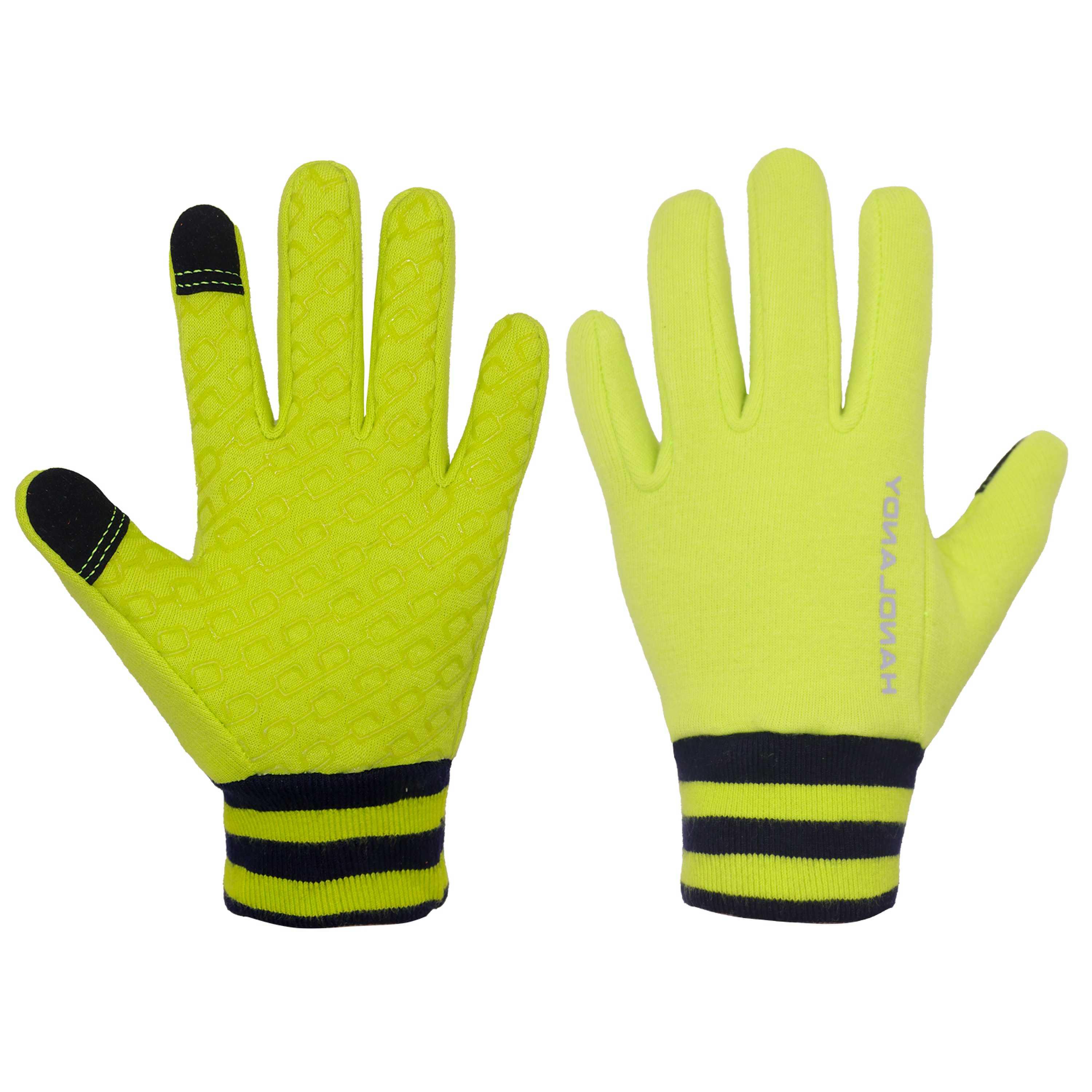 232G PRISAFETY high dexterity fourway stretch fabric customizable running warm winter other sport gloves for kids
